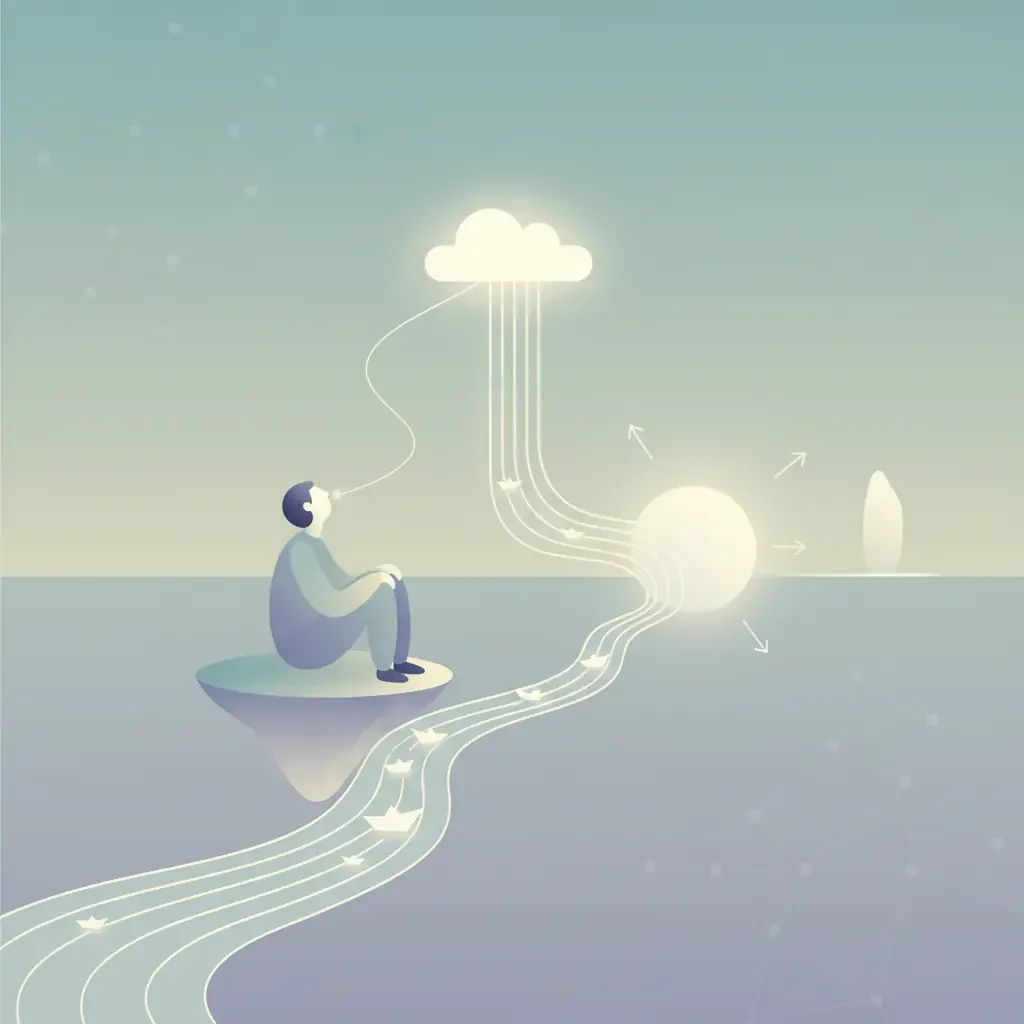 알고리즘 추천에 의존하는 모습